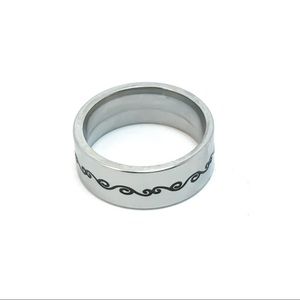 Jewelry - Stainless Steel Band RIng Sz 7.5 Jewelry - Stainless Steel Band RIng Sz 7.5
